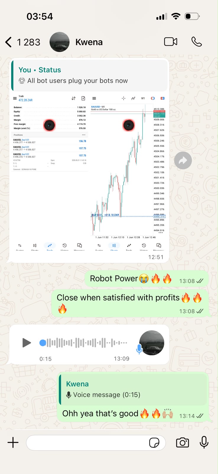 Kwena — verified GERMA66 V6 PRIME client result